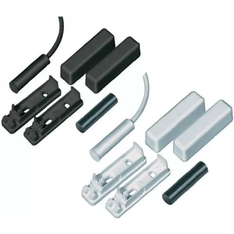 ABUS Security-Center MK2000W drôtový magnetický kontakt pre dvere a okná, 5m kábel, biela