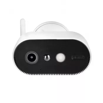 ABUS Security-Center PPIC91520 prídavná bezdrôtová batériová bezpečnostná kamera pre ABUS Battery Camera Pro – Full HD 1080p, IP65, biela