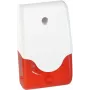 ABUS Security-Center SG1681 mini siréna s blikajúcim svetlom, červená, 12 V DC, 105 dB, IP44, káblová, interiér/čiastočne exteriér