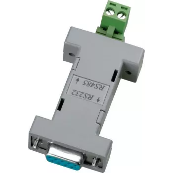 ABUS TV8469 prevodník rozhrania RS232 na RS485, DB9, napájaný zbernicou, 115,2 kbps, 1200 m, čierny