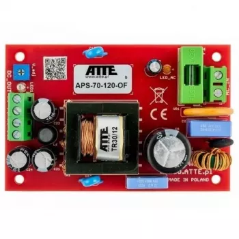 AC adaptér SMPS 12V 6A 72W ATTE APS-70-120-OF