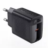 ACEFAST A82 GaN USB-C PD 20W nástenná nabíjačka - čierna