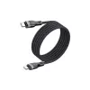 Acefast C11-03 3in1 USB-C na USB-C kábel 100W 480Mbps 1,2m čierna