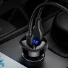 ACEFAST auto nabíjačka 66W USB Type-C / USB, PPS, Power Delivery, Quick Charge 4.0, AFC, FCP čierna (B4 black)