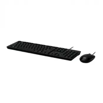 Acer AAK400 káblová sada klávesnice a myši - US rozloženie - čierna - Retail Pack