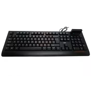 Acer AKW320 káblová klávesnica s čítačkou smart kariet, US-International rozloženie, čierna