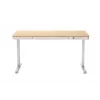 ACJ ACTIVEJET elektricky výškovo nastaviteľný stôl 120x60 ET119S biely/dub