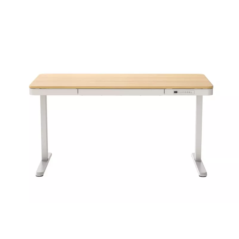 ACJ ACTIVEJET elektricky výškovo nastaviteľný stôl 120x60 ET119S biely/dub