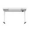 ACJ ACTIVEJET Elektricky výškovo nastaviteľný stôl ET119S 120x60 cm biely