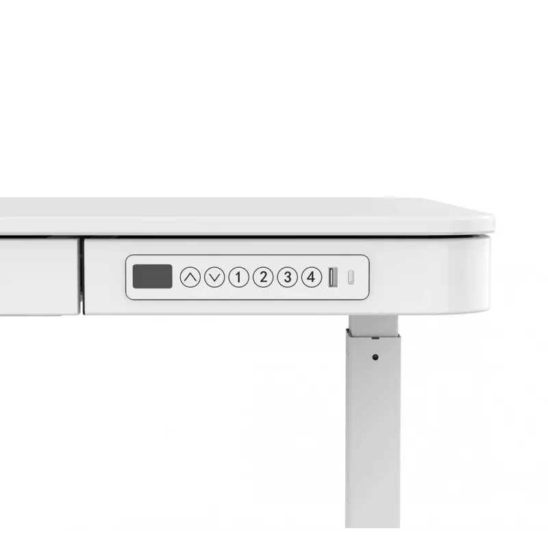 ACJ ACTIVEJET Elektricky výškovo nastaviteľný stôl ET119S 120x60 cm biely