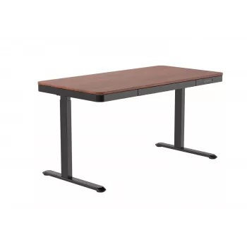 ACJ ACTIVEJET ET119S-CZ/O elektrický výškovo nastaviteľný stôl 120x60 cm čierna/oriešok