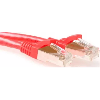 ACT 1,50 m Cat6a S/FTP PiMF červený patch kábel IB5051