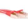 ACT 1,50 m Cat6a S/FTP PiMF červený patch kábel IB5051