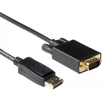 ACT 2 m DisplayPort konektor samec na VGA konektor samec konverzný kábel (AK3999)