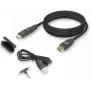 ACT 40m HDMI High Speed 4K aktívny optický kábel s odnímateľným konektorom HDMI-A samec na HDMI-A samec (AK4105)
