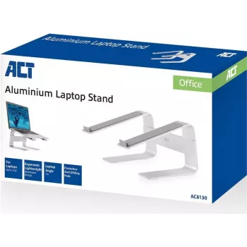 ACT AC8130 Stojan na notebook 15,6 palca, sivý