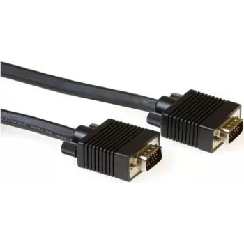 ACT AK4250 0,5m VGA kábel samec na samca čierny