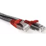 ACT čierny 1 m U/UTP CAT6A crossover patch kábel s RJ45 konektormi (IB6201)