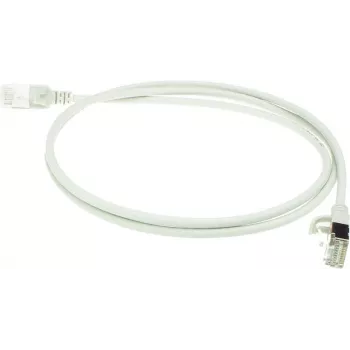 ACT DC7051 CAT6A U/FTP LSZH Slimline patch kábel 1,5m sivý