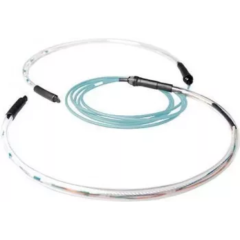 ACT RL2402 20m LC na LC duplex multimode OM2 optický patch kábel, LSZH, aqua