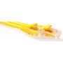 ACT žltý 1,5 m LSZH U/UTP CAT6A patch kábel s RJ45 konektormi IB1951