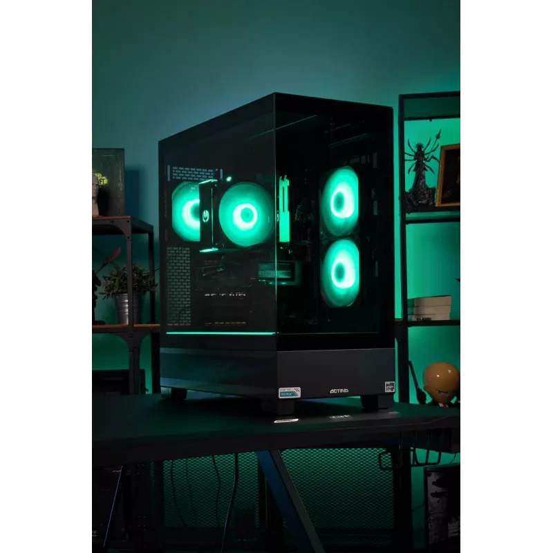ACTINA PC AMD Ryzen 5 5600X 32 GB DDR4-SDRAM 1 TB SSD NVIDIA GeForce RTX 5060 Midi Tower čierna