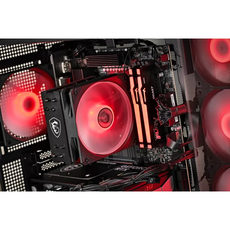 Actina PC AMD Ryzen 5 7500F 16 GB DDR5-SDRAM 1 TB SSD NVIDIA GeForce RTX 5060 Ti Windows 11 Home Midi Tower čierna