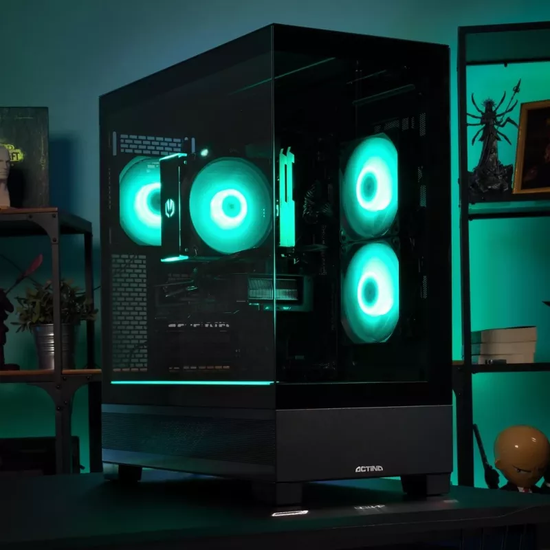 Actina PC AMD Ryzen 5 7500F 32 GB DDR5-SDRAM 1 TB SSD NVIDIA GeForce RTX 5060 Midi Tower čierna