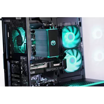 Actina PC AMD Ryzen 5 7600X 32 GB DDR5-SDRAM 1 TB SSD NVIDIA GeForce RTX 5070 Midi Tower čierna