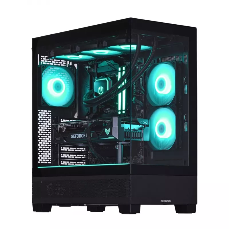 Actina PC AMD Ryzen 7 7800X3D 32 GB DDR5-SDRAM 1 TB SSD NVIDIA GeForce RTX 5070 Ti Midi Tower čierna