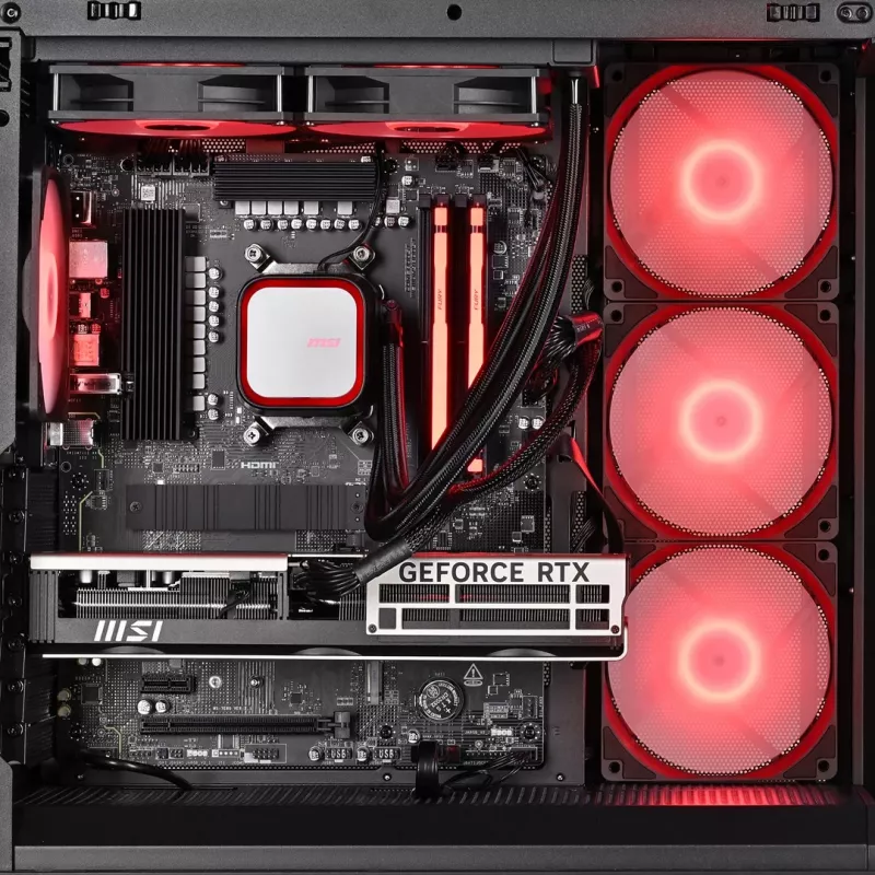 ACTINA PC AMD Ryzen 7 7800X3D 32 GB DDR5-SDRAM 1 TB SSD NVIDIA GeForce RTX 5070 Midi Tower čierna