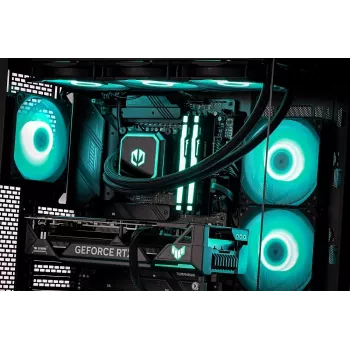 Actina PC AMD Ryzen 7 7800X3D 32 GB DDR5-SDRAM 1 TB SSD NVIDIA GeForce RTX 5070 Ti Windows 11 Home Midi Tower čierna