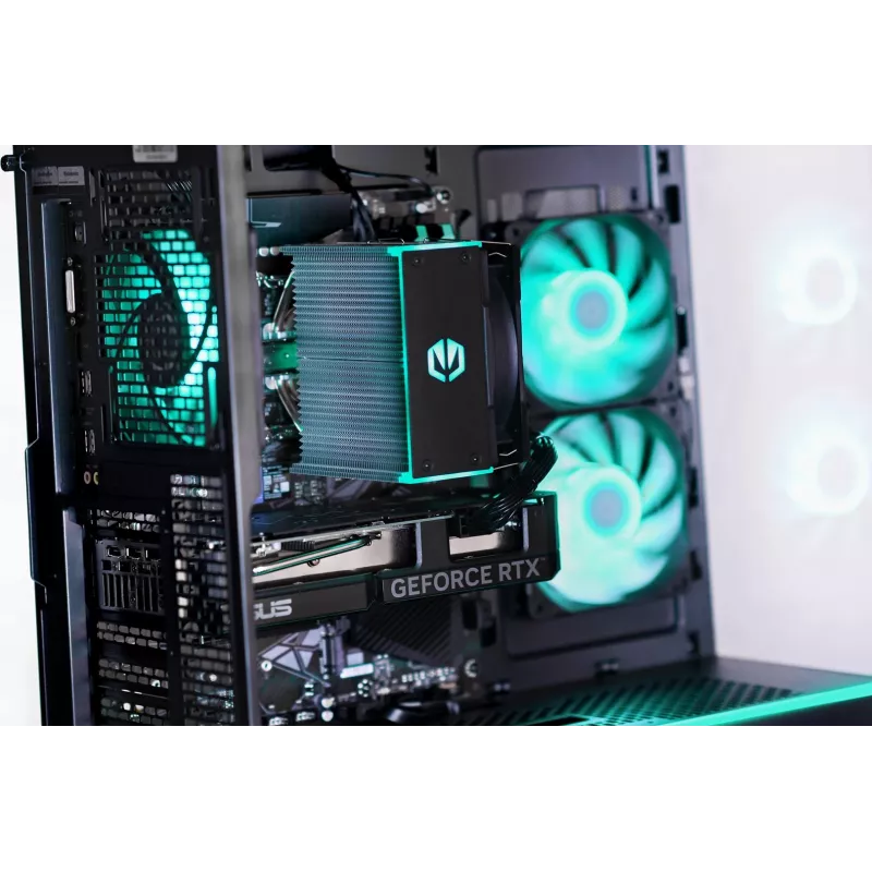 ACTINA PC AMD Ryzen 7 8700F 32 GB DDR5-SDRAM 1 TB SSD AMD Radeon RX 9070 Windows 11 Home Midi Tower čierna