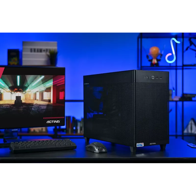 Actina PC AMD Ryzen 7 8700F 32 GB DDR5-SDRAM 1 TB SSD NVIDIA GeForce RTX 5070 Mini Tower čierna