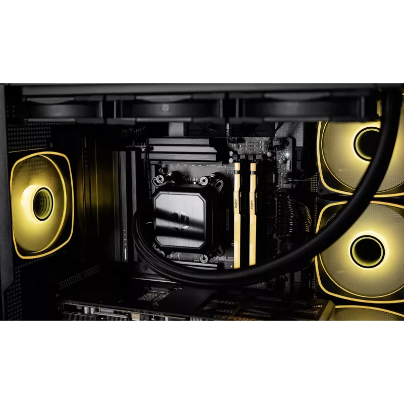 ACTINA PC AMD Ryzen 7 9850X3D 32 GB DDR5-SDRAM 2 TB SSD NVIDIA GeForce RTX 5090 Windows 11 Home Midi Tower čierna