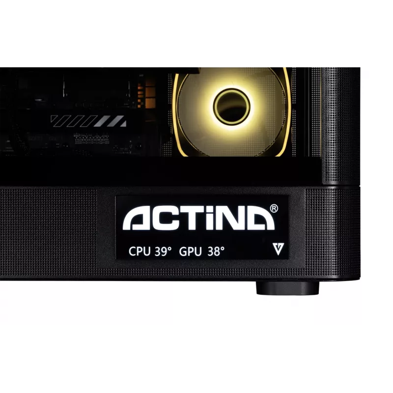 ACTINA PC AMD Ryzen 7 9850X3D 32 GB DDR5-SDRAM 2 TB SSD NVIDIA GeForce RTX 5090 Windows 11 Home Midi Tower čierna
