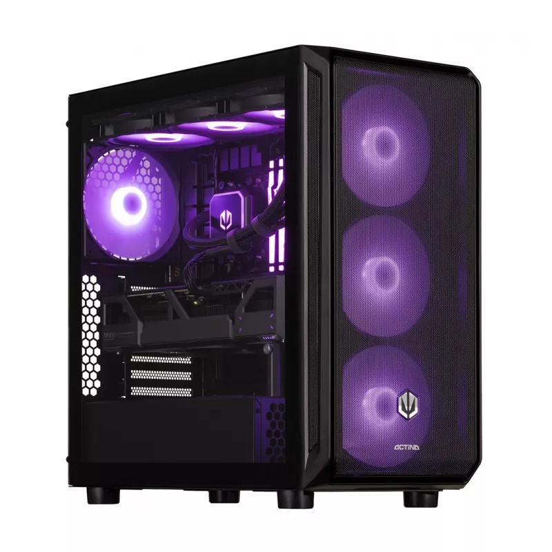 ACTINA PC AMD Ryzen 9 9900X 32 GB DDR5-SDRAM 2 TB SSD NVIDIA GeForce RTX 5070 Midi Tower čierna