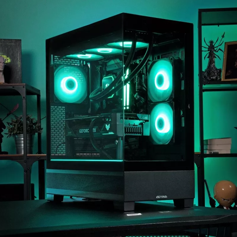 ACTINA PC Intel Core i5-14600KF 32 GB DDR5-SDRAM 1 TB SSD NVIDIA GeForce RTX 5060 Midi Tower čierna