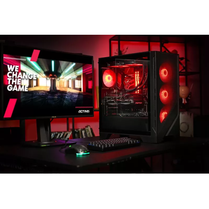 ACTINA PC Intel Core Ultra 7 265KF 32 GB DDR5-SDRAM 2 TB SSD NVIDIA GeForce RTX 5070 Midi Tower čierna