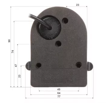 AUTONE ATE-CAM-AHD735HD mobilná AHD kamera, 1080p, 2,8-mm objektív, IR do 10 m