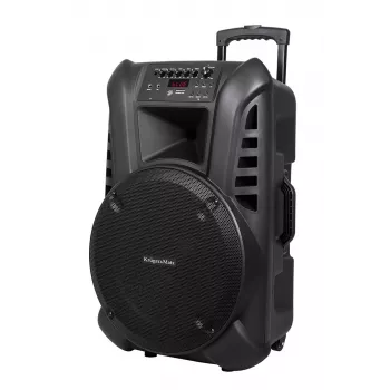 ACTIVE KEY Aktívny reproduktor s 2 bezdrôtovými UHF mikrofónmi, SD, Bluetooth, FM, USB, 60 Watt