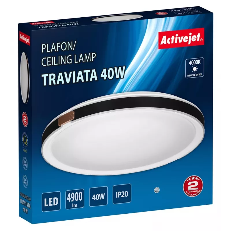 Activejet AJE-TRAVIATA LED stropné svietidlo, 40W