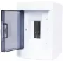 ADELID RM-NT-02T rozvodná skrinka na omietku, 2 moduly, IP40, priehľadné dvierka