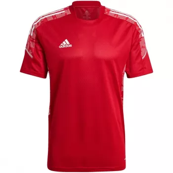 adidas Condivo 21 tréningová bunda Primeblue červená GH7166 veľkosť S