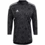 adidas Condivo 22 dlhý rukáv brankárske dres pánsky čierny
