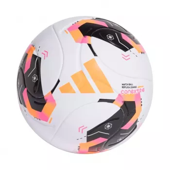 adidas Conext 26 League futbalová lopta veľkosť 4 biela/čierna/oranžová KE5865