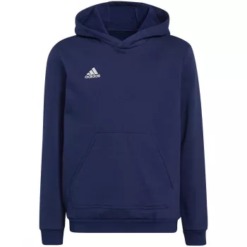 adidas Entrada 22 mikina s kapucňou detská Navy Blue 152cm