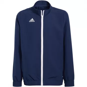 adidas Entrada 22 Prezentačná bunda Navy Blue Youth 140