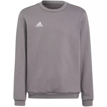 adidas Entrada 22 mikina sivá mládežnícka 140 cm