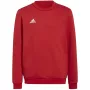 adidas Entrada 22 mikina červená H57473 140cm